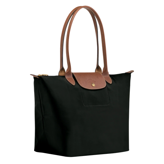 Bolso tote plegable grande | color negro