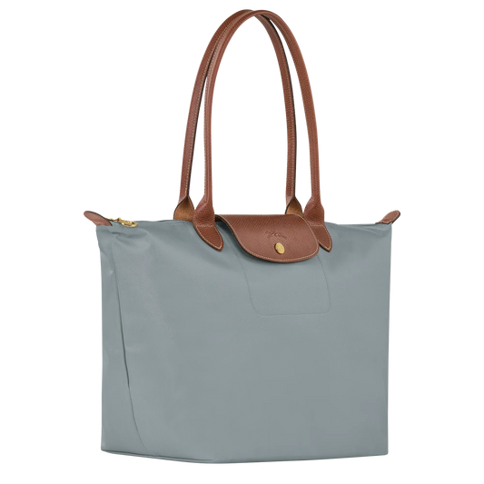Bolso tote plegable grande | color acero