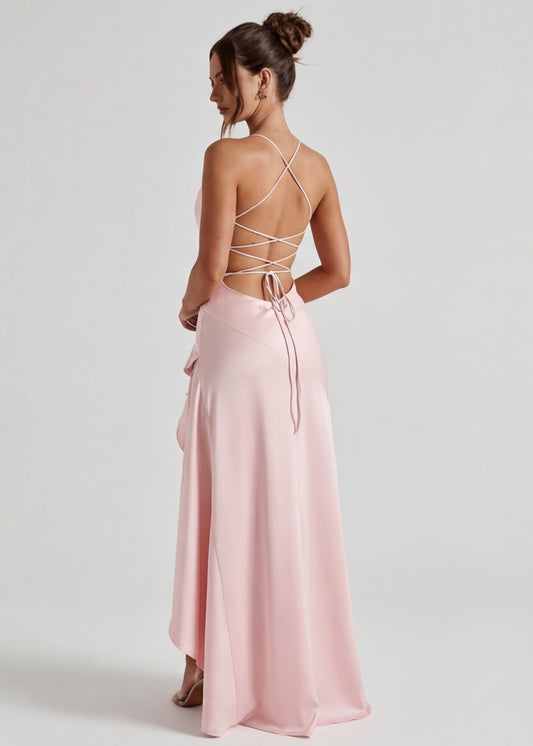 Ariana | Vestido Largo Drapeado