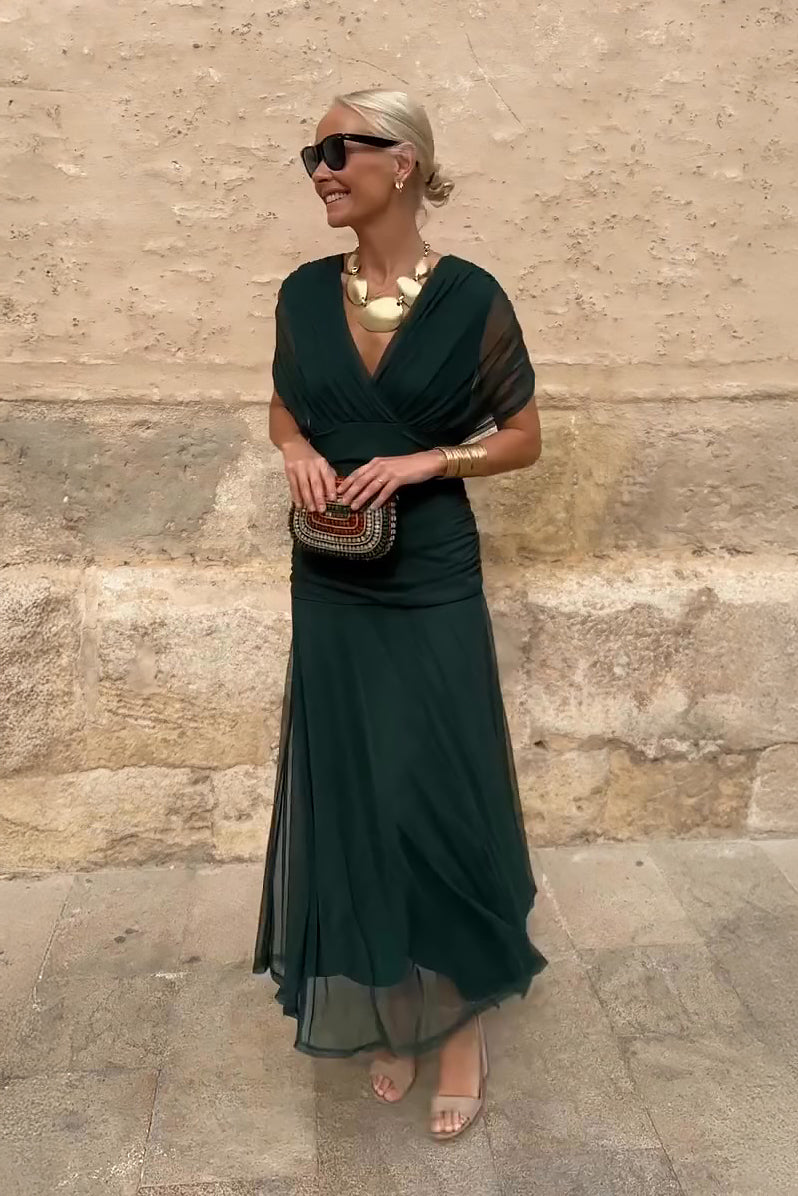 Aurora Belisse™ | Vestido largo que estiliza y eleva tu elegancia