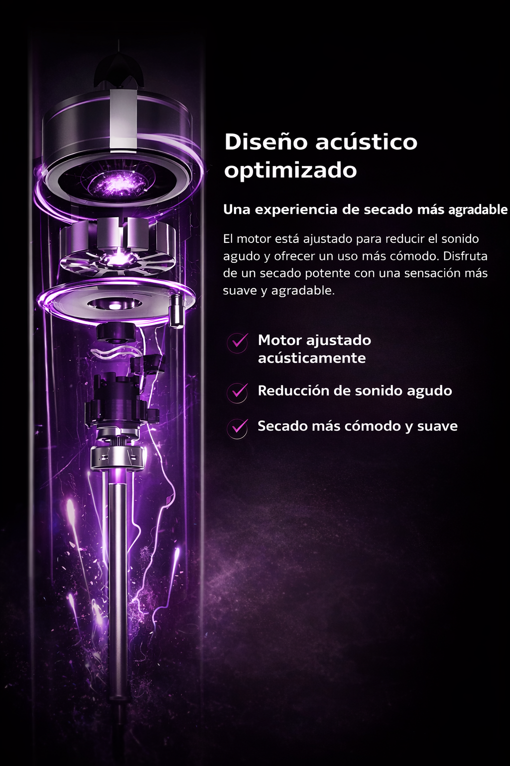 NovaFli-Secador de Pelo Alta Velocidad Sin Aspas Ultima oferta, corre!!!!