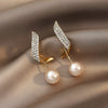 Pendientes de Perla en Oro - Elegancia y Brillo