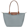 Bolso tote plegable grande | color acero