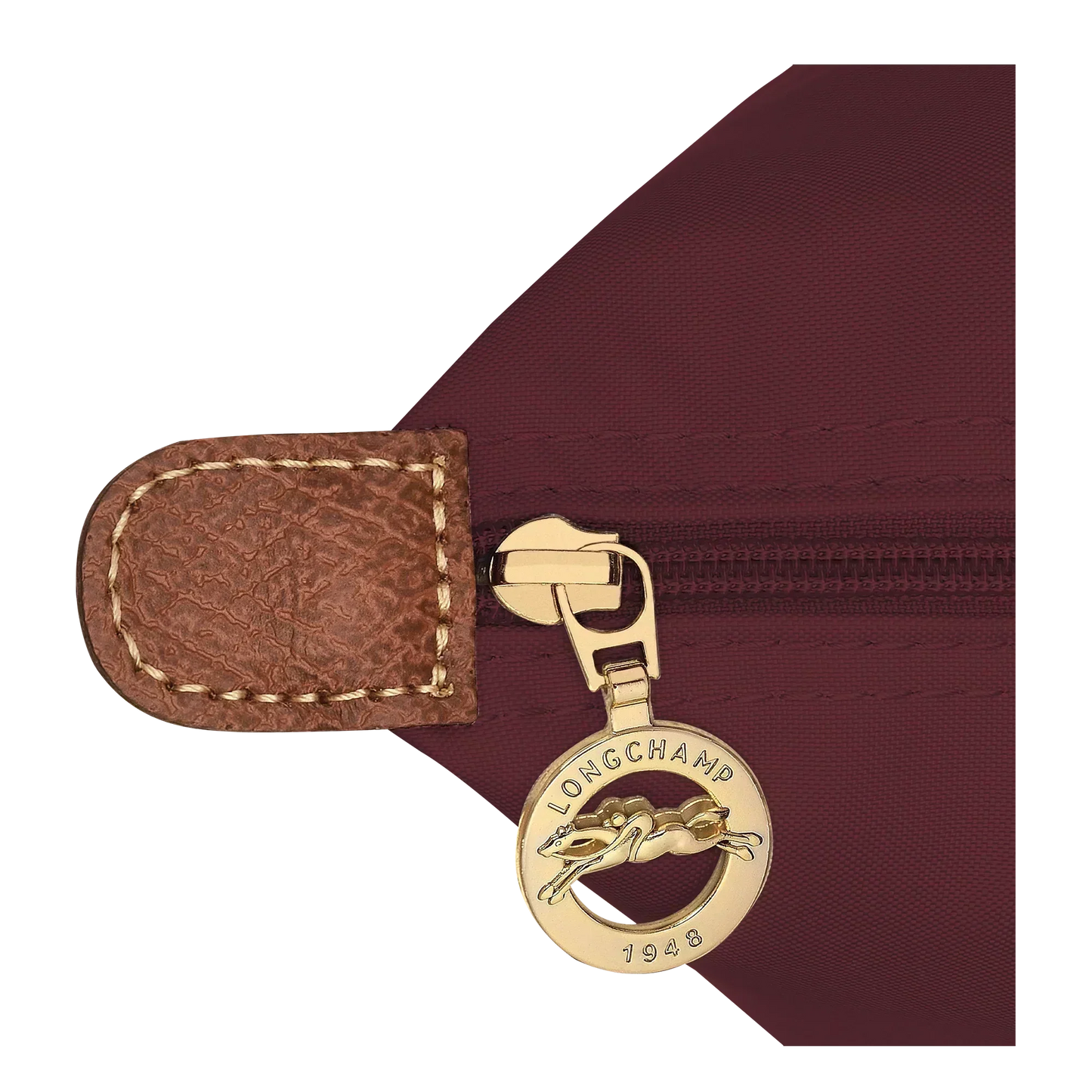 Bolso tote plegable grande | color burdeos