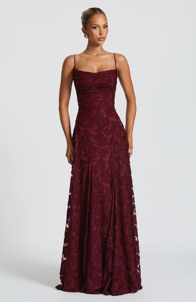 THALÍA | Elegante vestido largo de encaje