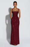 Perla™ | Vestido largo de lentejuelas con espalda descubierta — brilla en cada paso