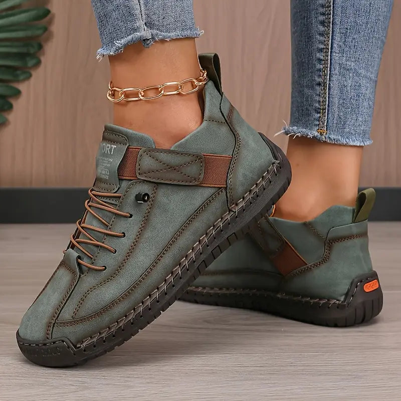 Yiora - Zapatillas ortopédicas ligeras con puntera ancha