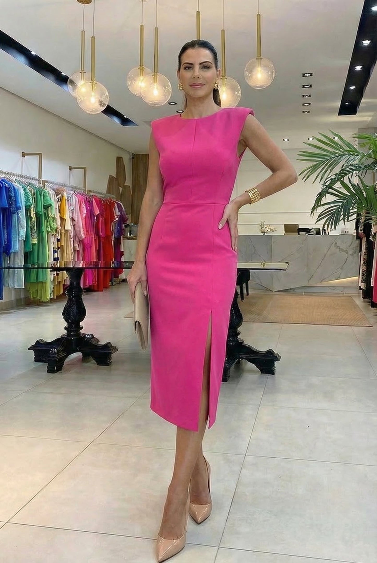 Valentina | Vestido Elegante con Abertura