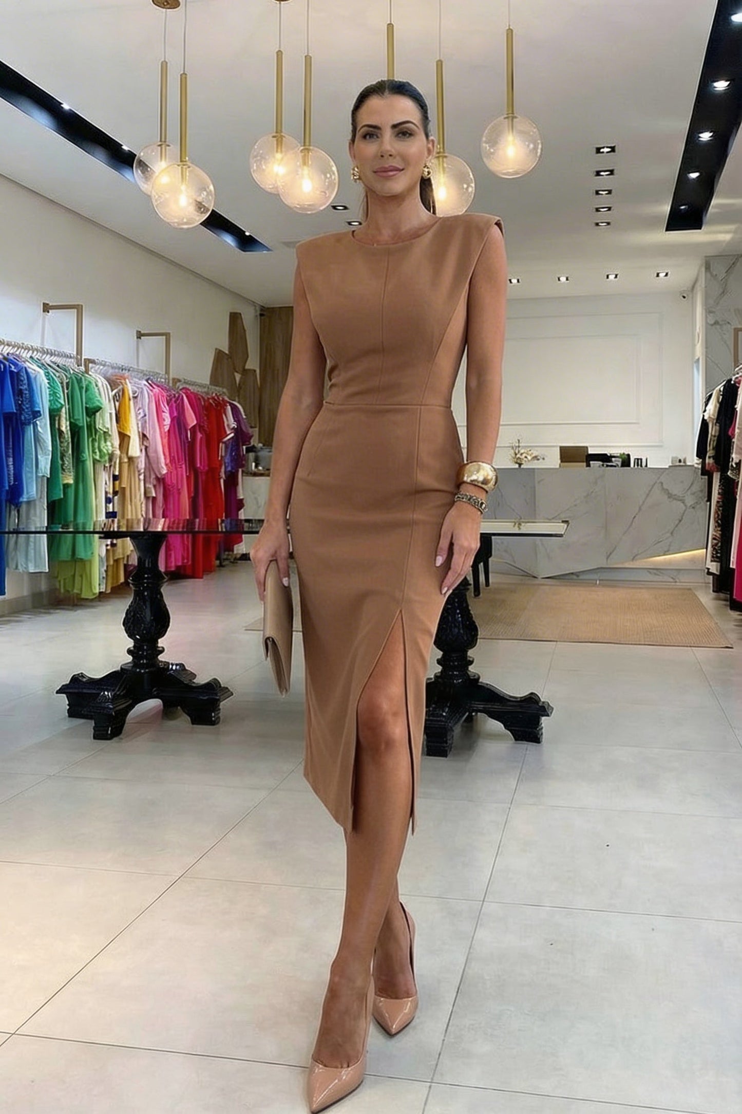 Valentina | Vestido Elegante con Abertura