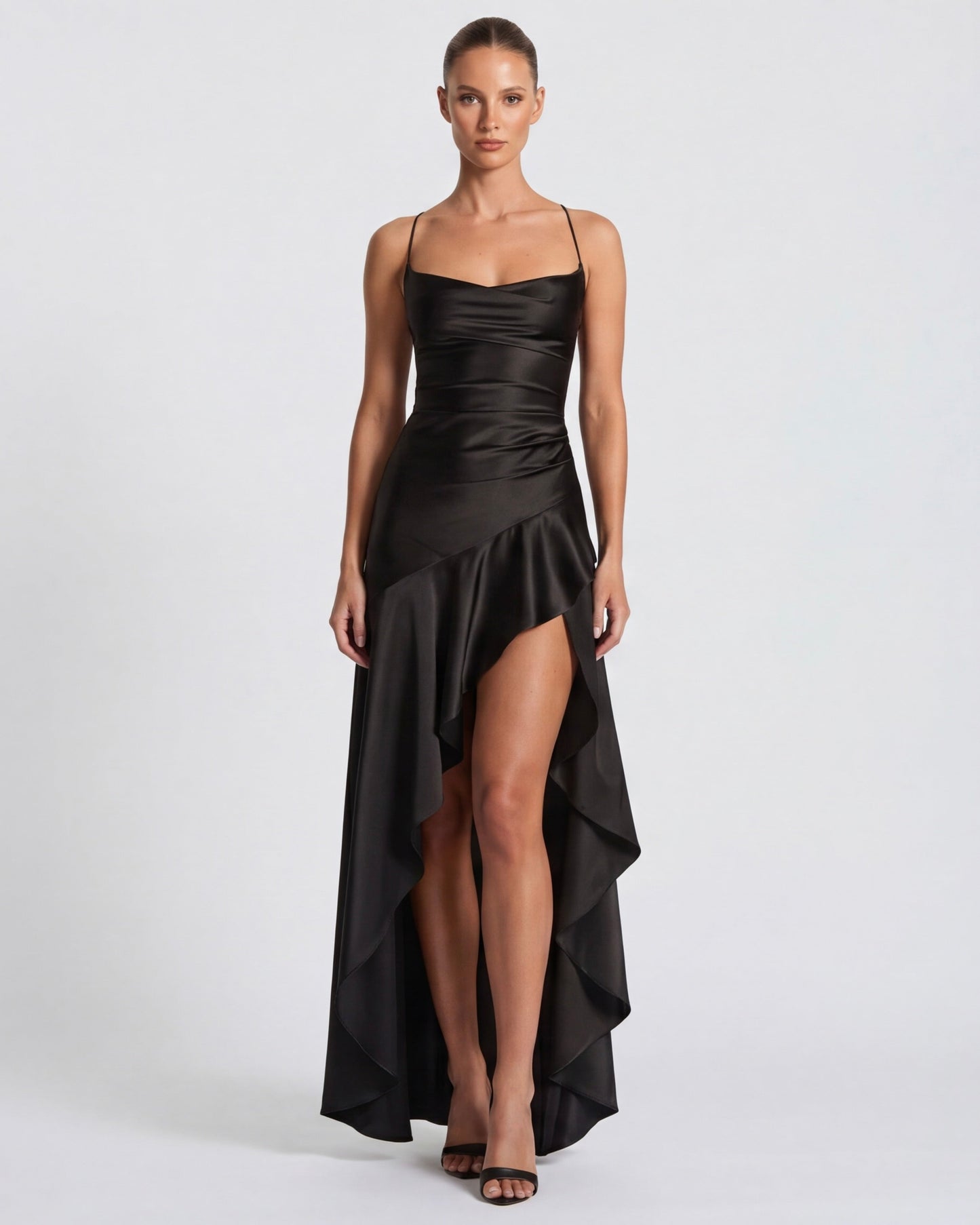 Ariana | Vestido Largo Drapeado