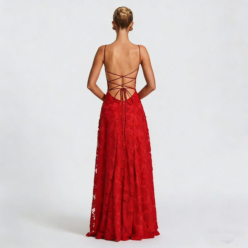 THALÍA | Elegante vestido largo de encaje