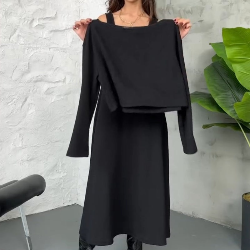 Mireia | Conjunto de dos piezas de punto para mujer