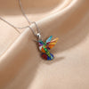 Collar de Colibrí con Aretes a Juego - Regalo Perfecto