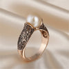 Anillo de Oro Vintage con Perla